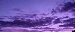 Purple Sky Background in WP twenty fifteen