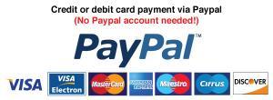 credit card payment with paypal