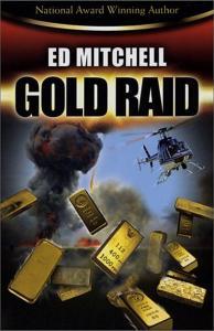 Helicopter, bombs, gold boulion, mystery thriller book