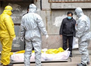 Removing Body Wuhan CoronaVirus