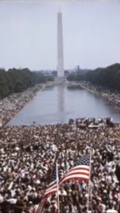 civil rights, I have a dream, Lincoln Memorial, peaceful protest