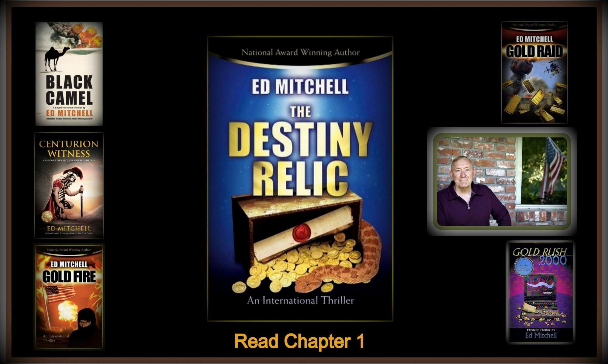 The Destiny Relic is a book surrounded by the author's prior books