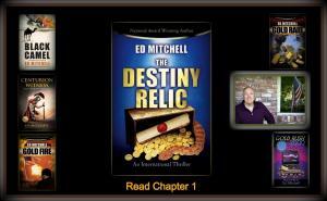 The Destiny Relic is a book surrounded by the author's prior books