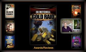 Book Gold Raid written by Ed Mitchell